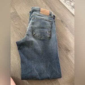 Classic Men's Blue Denim Jeans
